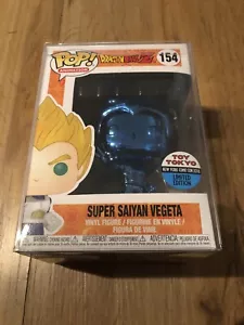 Funko Pop! Dragon Ball Z Super Saiyan Vegeta Azul Cromo #154 Juguete Tokio 2018 - Imagen 1 de 2