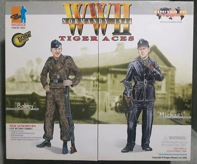 Figura de acción Dragon escala 1/6, ases tigre Bobby/Michael [Normandía 1944] #70050 Foto 1 de 4