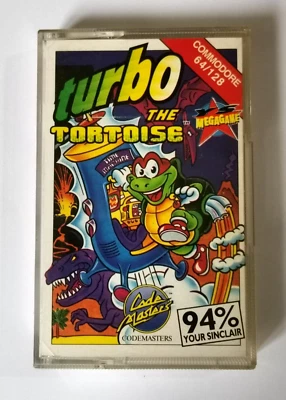 Commodore 64 Turbo the Tortoise game by Codemasters - Tested Working - Image 1 of 4