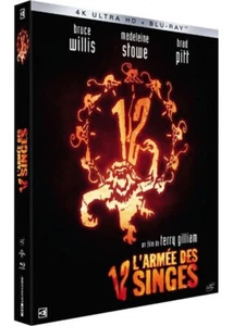 L'Armée des 12 singes (1995) - 4K UHD Édition CULTE - SteelBook 4K + BR +... NEW - Photo 1/6