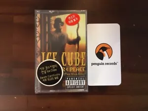 ICE CUBE - WAR & PEACE CASSETTE TAPE KOREA EDITION BRAND NEW SEALED - Picture 1 of 3