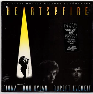 Bob Dylan Hearts of Fire LP SEALED with Hype Sticker 1987 Columbia SC 40870 - Picture 1 of 2