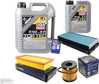 Kit Ispezione Filtro Liqui Moly Olio 6L 5W 40 Per Citroen C8 Ea Eb  20 16V