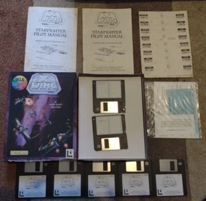 STAR WARS: X-WING - Space Combat Simulator - IBM DOS 3.5" Big Box PC Game 1992. - Picture 1 of 7