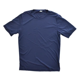 SPORT-TEK Sports Gym Workout Shirt Activewear Running Mens Navy Blue Top Small - Picture 1 of 3