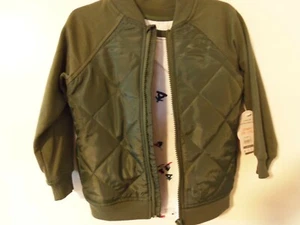 NEW - Boy's 2 Piece Bomber Jacket, Shirt Set Wonder Nation Size 3 - Picture 1 of 5