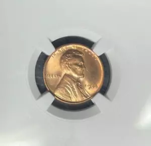 Centavo de trigo Lincoln 1944 ~ NGC - nuevo 66 RD ~ hermosa moneda ~ ref #47-047 - Imagen 1 de 4