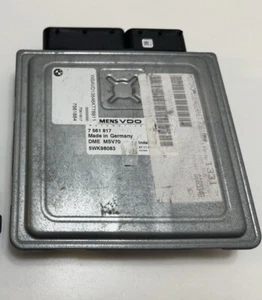 2006 2007 BMW 325i MSV70 330 525 530 Engine Computer Module ECU ECM DME 7561817 - Picture 1 of 3