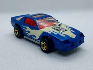 HTF Camaro soffiata vintage Hotwheels Z28-Glow in scuro Tampo Turbotrax Turboglo - Foto 1 di 10