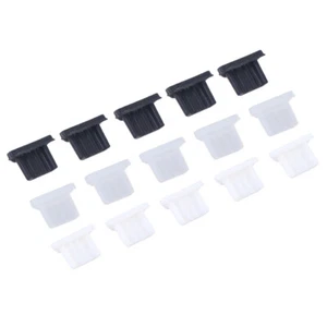 10pcs Universal Micro-USB Dust Plug Charger Port Cover Cap Female Jack Interf-OR - Picture 1 of 11