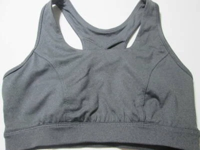 Спортивный бюстгальтер Tek Gear размер S черный беспроводной пуловер спортивная одежда без подкладки - Изображение 1 из 4