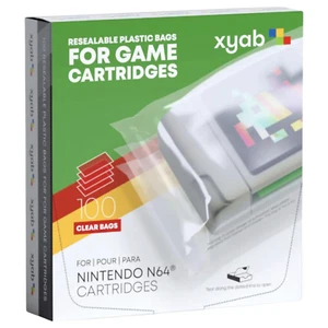 Bolsas fundas cartucho resellables XYAB para Nintendo 64 N64 - Imagen 1 de 1