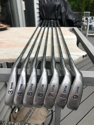 Tacos de golfe femininos Lynx Tigress s/p conjunto de ferro 7 peças (ferro 3-ferro 9) destro - Imagem 1 de 4