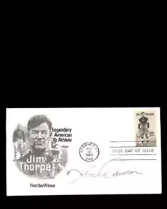 Len Dawson JSA Coa Hand Signed 1984 FDC Cache Autograph - Picture 1 of 3
