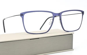 LINDBERG Brille now 6505 54-17 T802 150 C14M PU9 Lila Matt Titan Flachbügel NOS - Bild 1 von 13
