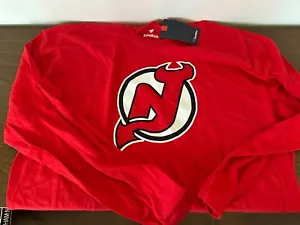 NEW NHL Fanatics New Jersey Devils Long Sleeve T Shirt Men's Size 3XL NWT - Picture 1 of 6