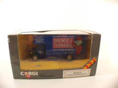 Corgi Gb Classics Camion Bedford O Pantechnicon BREWER Nuovo Scatola MIB 15 Cm - Immagine 1 di 4