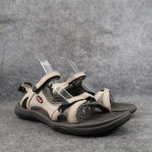 Teva Shoes Womens 8 Neota Sandal Sport Adjustable Silver Cloud Leather Active
