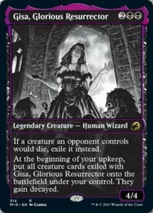 MTG GISA, GLORIOUS RESURRECTOR EXC - GISA, RESUSCITATRICE GLORIOSA - MID X EN - Picture 1 of 1