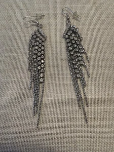 Orecchini con corde di strass - Foto 1 di 2