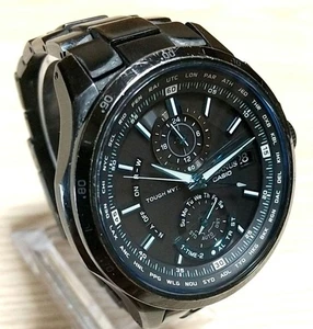 Casio Oceanus OCW-T1000B-1AJF Men’s Watch Black Good Condition body only - Picture 1 of 7