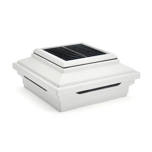 ® 4x4 Solar Post Cap Light in Classic White - Picture 1 of 7