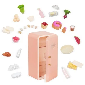 Our Generation Perfectly Fresh Mini Kühlschrank & Spiel Lebensmittel Zubehör Set - Bild 1 von 5