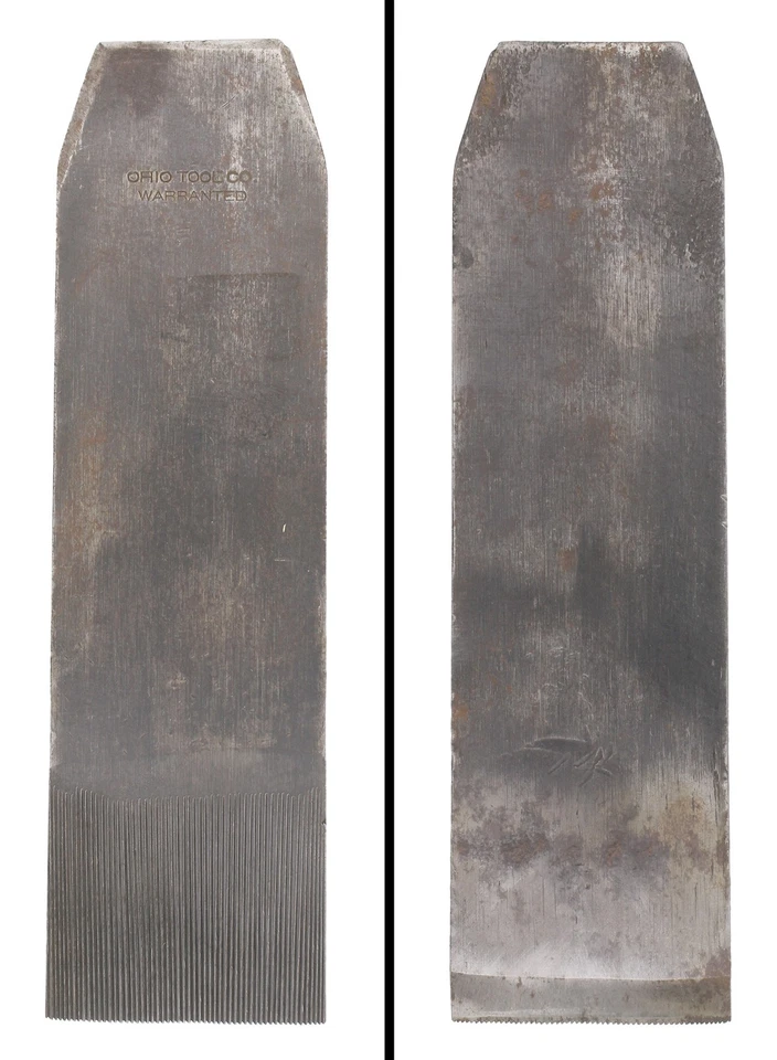 Little Used 2" "Toothing" Cutting Iron - Ohio Tool Company - mjdtoolparts - Image 1 of 1