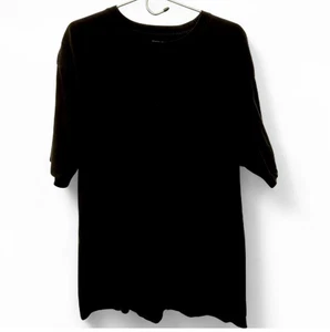STAFFORD BLACK POCKET SHORT SLEEVE T-SHIRT, SIZE L, CHEST 46", LENGTH 31" - Picture 1 of 2