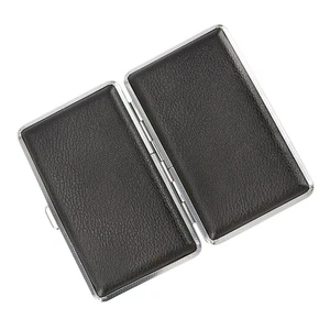 Metall Zigarettenetui Mann Praktische Box Zigarettenhalter Zubehör Zubehör Zubehör - Bild 1 von 12