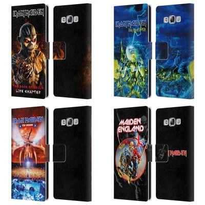 OFFICIAL IRON MAIDEN TOURS LEATHER BOOK WALLET CASE COVER FOR SAMSUNG PHONES 3