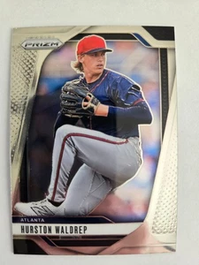 Béisbol 296 Hurston Waldrep 2025 Panini Prizm, Atlanta Braves - Imagen 1 de 2