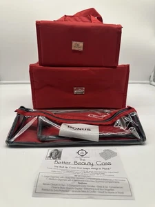 Joy Mangano 3 Piece Better Beauty Travel Cases  NWT Luggage Cosmetic Accessories - Picture 1 of 8