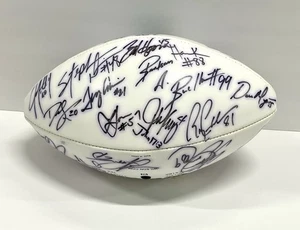 2003 Carolina Panthers Super Bowl Signed TEAM Ball With 23 Autographs - Picture 1 of 10