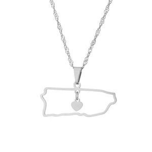 Puerto Rico Halskette - Silber - Bild 1 von 4