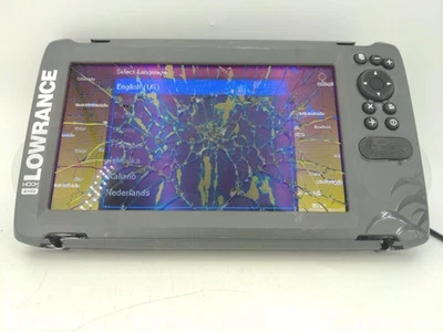LOWRANCE HOOK 9 HDI FISHFINDER CHARTING DISPLAY BOAT NAVI MONITOR HEAD UNIT 9" - Image 1 of 4