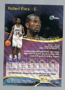 1997/98 Topps Stadium Club Members Only Robert Pack #164 Mavericks - Picture 1 of 1