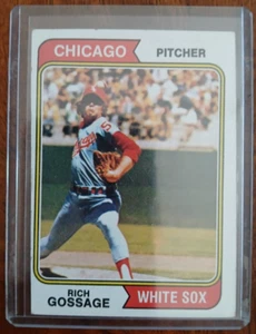 1974 Topps #542 RICH GOSSAGE WHITE SOX - Picture 1 of 2
