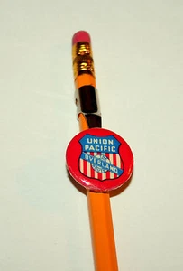 Rare Union Pacific Overland Route Railroad Pencil Pocket Holder Clip 50s NOS New - Picture 1 of 3