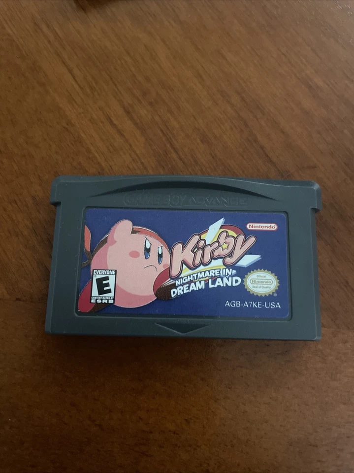 Nintendo Gameboy Advance Kirby: Nightmare in Dreamland Auténtico Limpio Probado! Foto 1 de 1