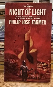 Philip Jose Farmer NIGHT OF LIGHT - 1966 Berkley F1248 PBO 1st - Paul Lehr Cover - Bild 1 von 7