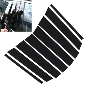 Cubierta de postes de pilar de ventana de puerta negra brillante para Ford Edge Lincoln MKX 2007-2014 - Imagen 1 de 12