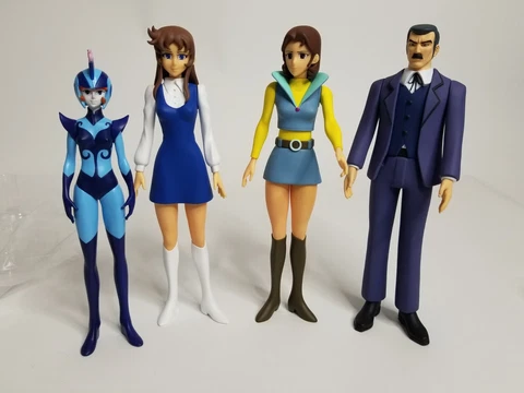 HL Pro Grendizer 9 inch Maria Grace Fleed-Hikaru Makiba-Rubina-Prof Umon COMBO Cover