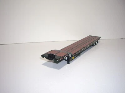 DCP FIRST GEAR 1/64 BLACK LANDOLL SERIES 440 TANDEM TRAVELING AXLE TRAILER - Image 1 of 4