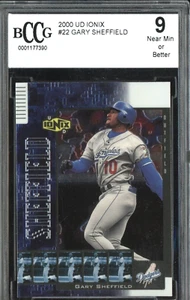 GARY SHEFFIELD 2000 UD IONIX BASEBALL CARD #22 GRADED BCCG 10 - Picture 1 of 1