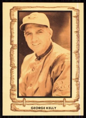 1982 Cramer Baseball Legends Series 3 George Kelly Cincinnati Reds #62 - Image 1 of 2