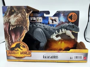 2022 Mattel Variant Black Jurassic World Dominion Roar Strikers Rajasaurus - Picture 1 of 6