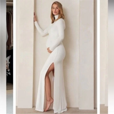 NWT Bumpsuit  the monica dress Ivory Size Small Maternity - Image 1 of 4