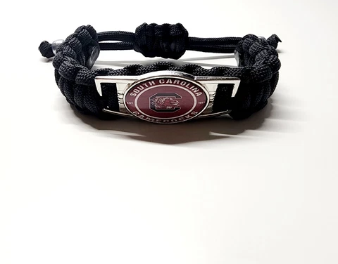 South Carolina Gamecocks Adjustable Bracelet Fan Apparel & Souvenir College Cover
