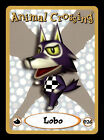 Carte de personnage Nintendo Animal Crossing e-Reader (2002) Série 1 - Lobo #026